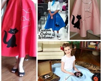 Custom Classic '50s Poodle Skirt with a Twist