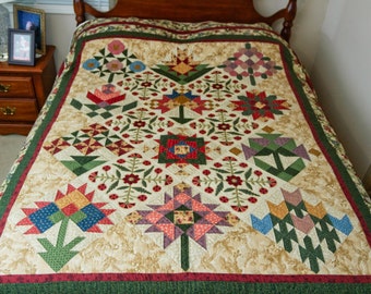 Items similar to Thimbleberries Lake Life Oversized Queen Size Quilt on ...