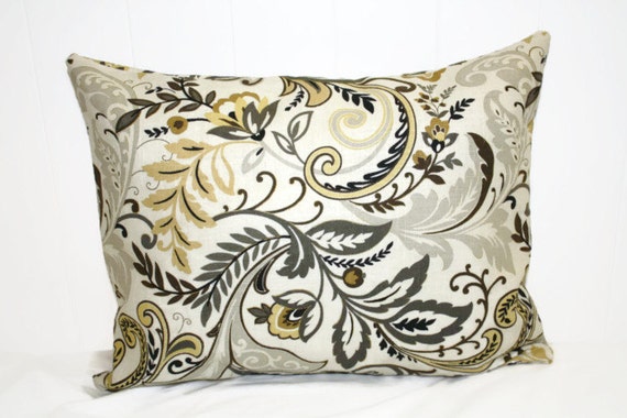 Decorative 12x16 Lumbar Whimisical Pillow Case Cover