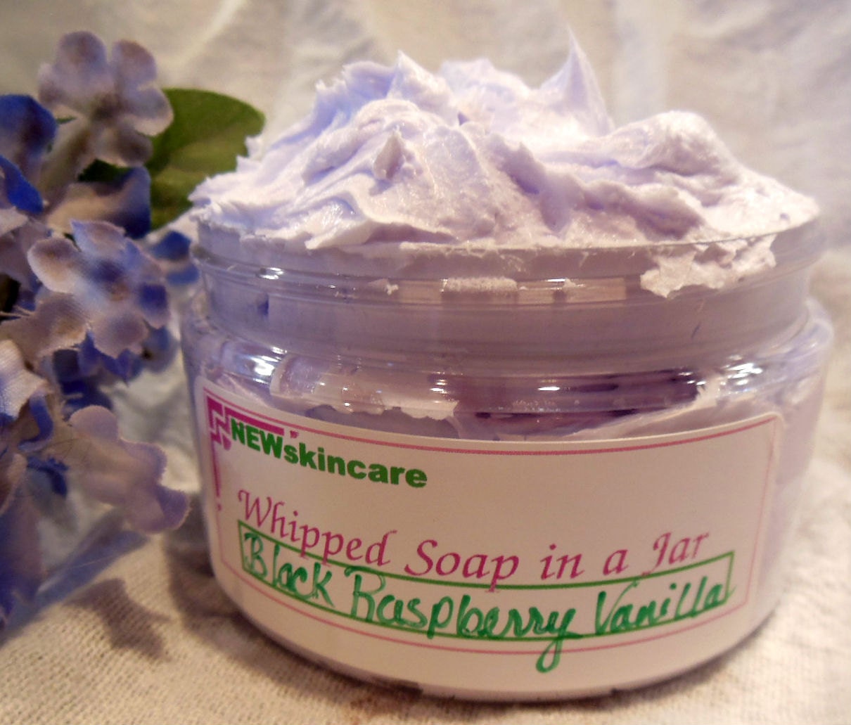 Whipped Soap in a Jar.. Foaming Bath Whip by NEWskincare