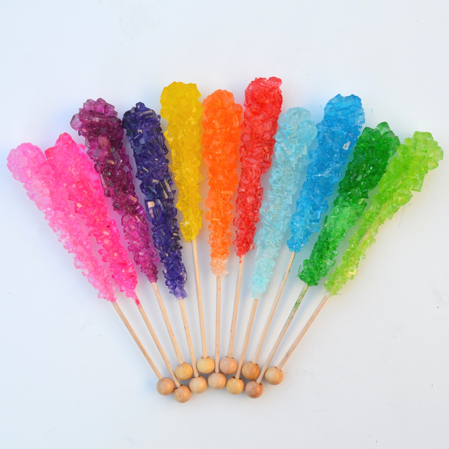 Rock Candy Sticks / Flavoured Sugarar Swizzle Sticks