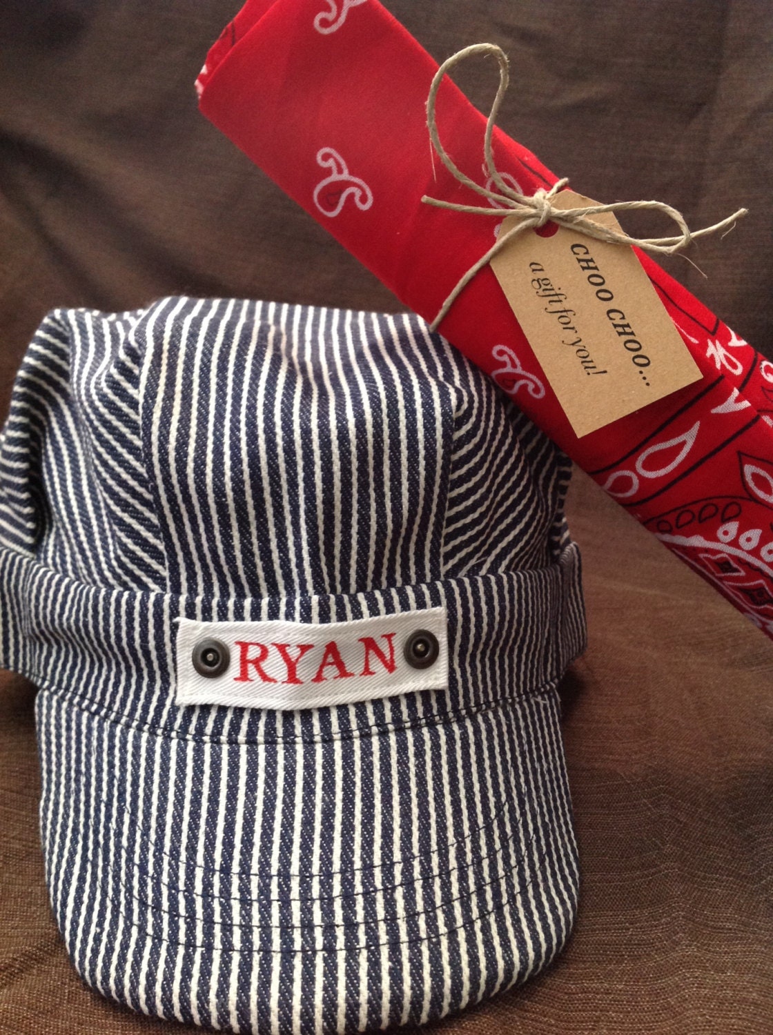 Toddler Boy Gift Train Conductor Hat Toddler Train Hat