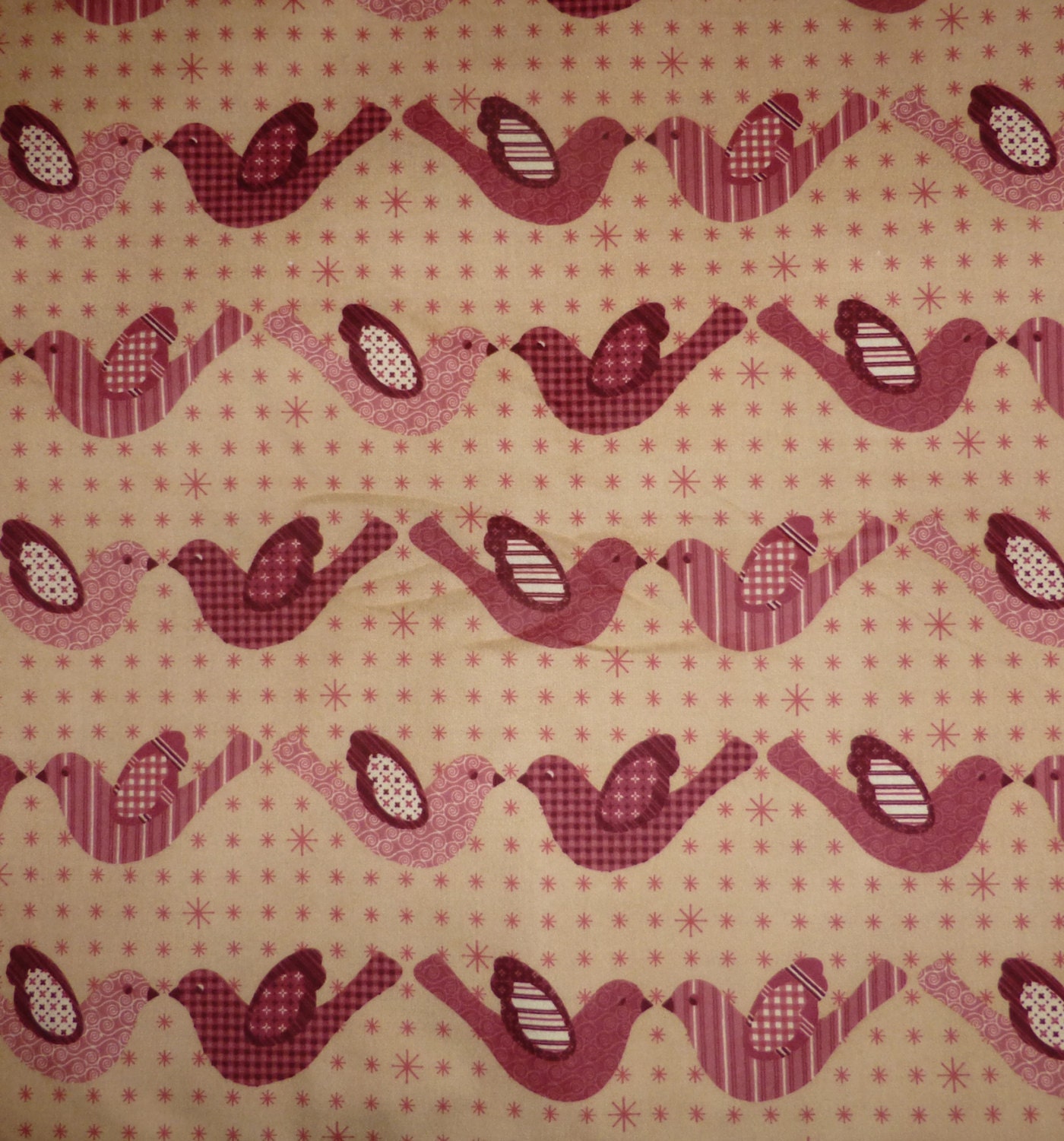 Flannel Fabric Cotton FAbric Quilt Fabric by SuesFabricNSupplies