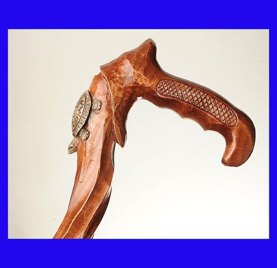 Perfect Hand Carved Wooden Cane handmade Walking Stick BEST