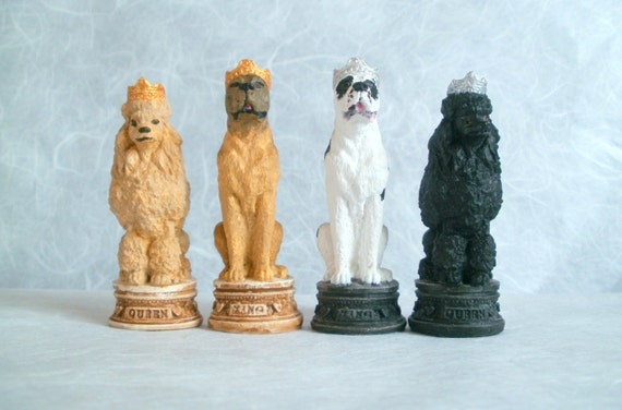 Dog chess set