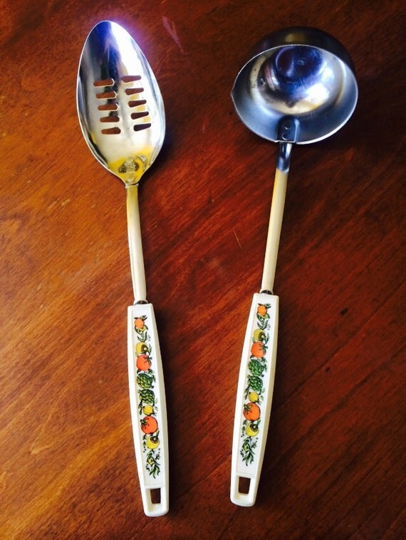 Serving Vintage Ecko Steel Stainless  serving custom Utensils utensils