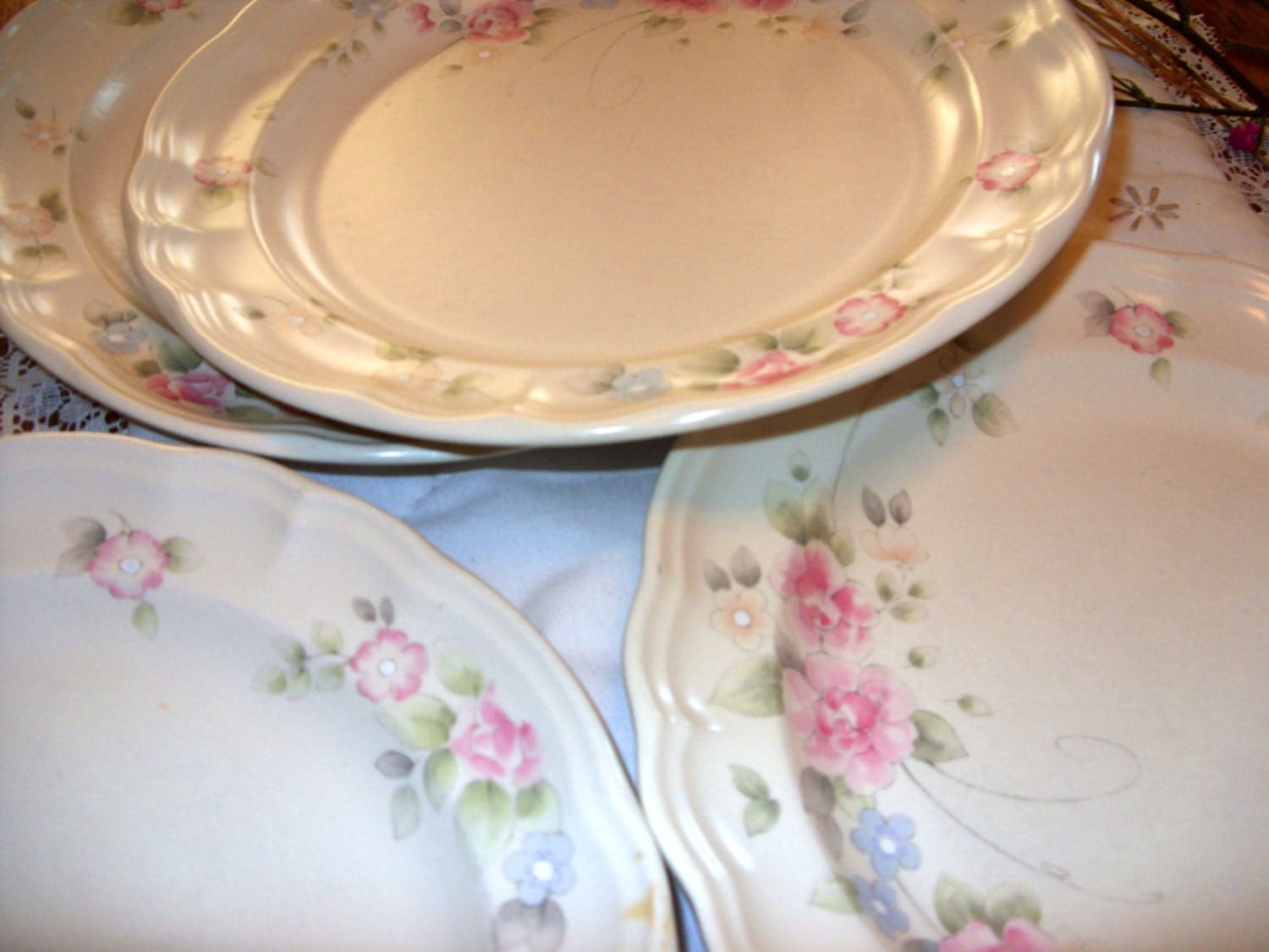 Pfaltzgraff Tea Rose Dinner Dishes Pfaltzgraff Dishes with
