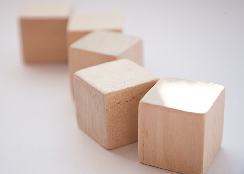 unfinished wood blocks for crafts