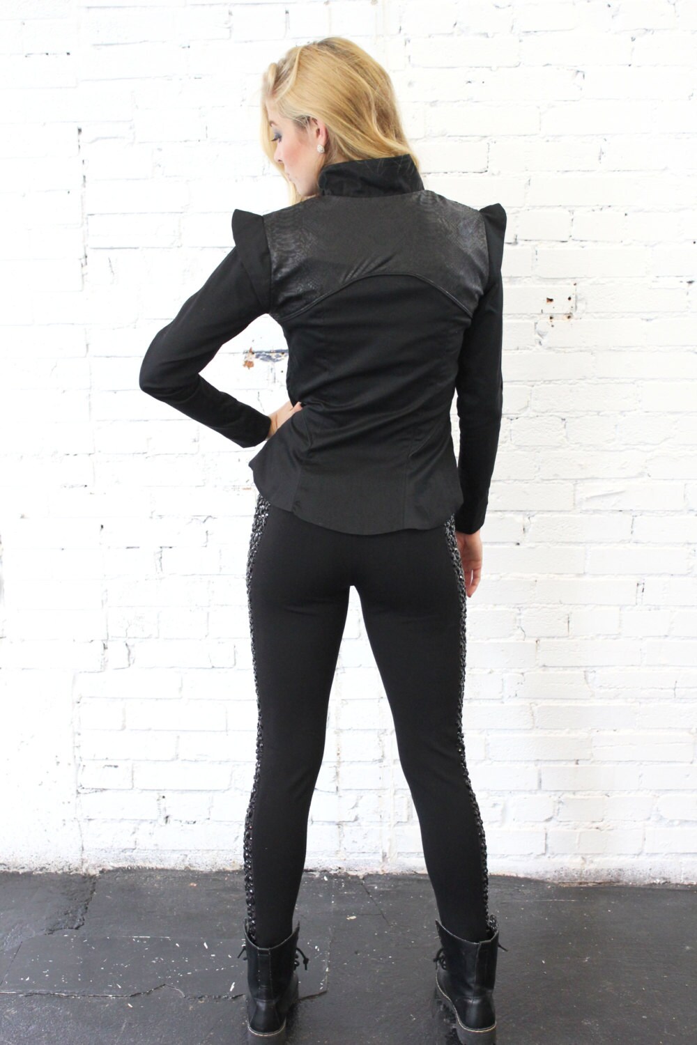 Black Motorcycle Jacket