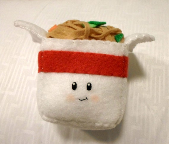 cup noodle plush