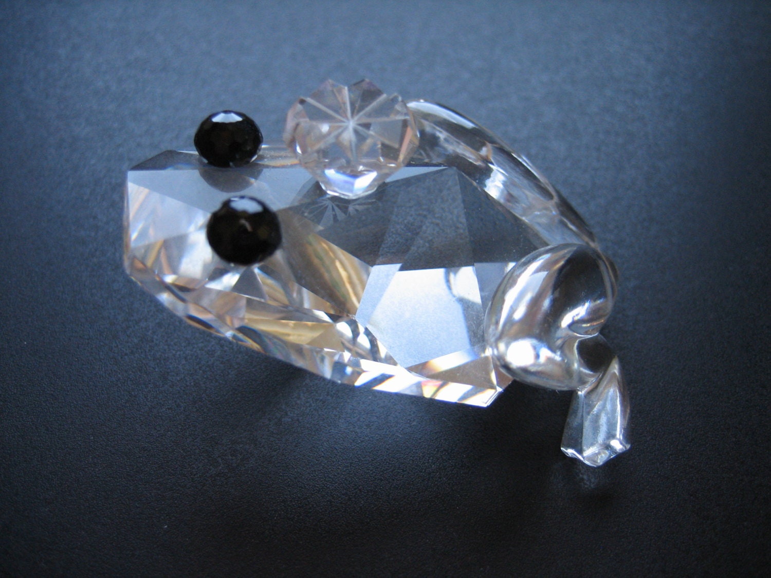 crystal frogs swarovski