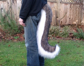 Long Canine Costume Tail