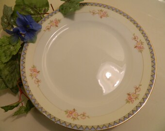 Set of 4 Vintage Noritake The Marne Dinner Plates