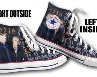 Sherlock Custom Converse All Stars