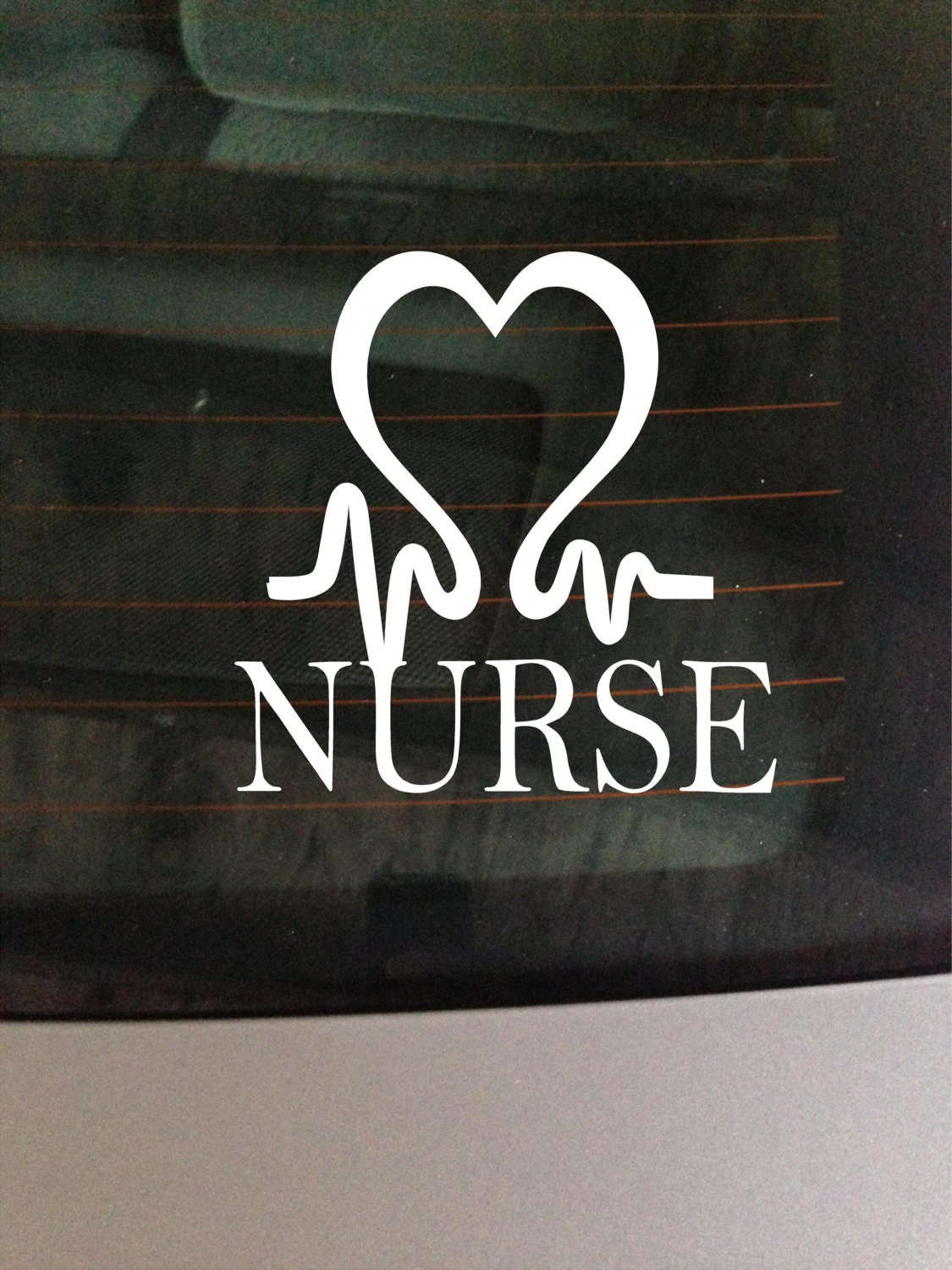 Nurse Car/truck Decal Vinyl Decal Wall Decor Housewares