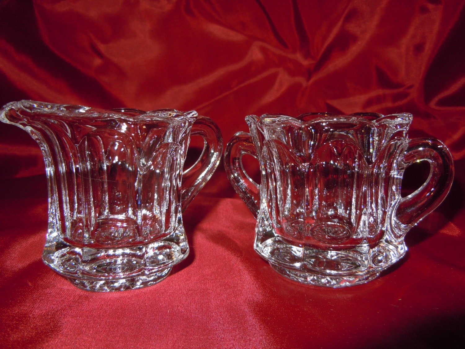 Small Cut Lead Crystal Sugar and Creamer Set – Haute Juice