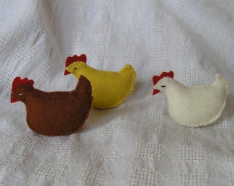 soft toy chickens