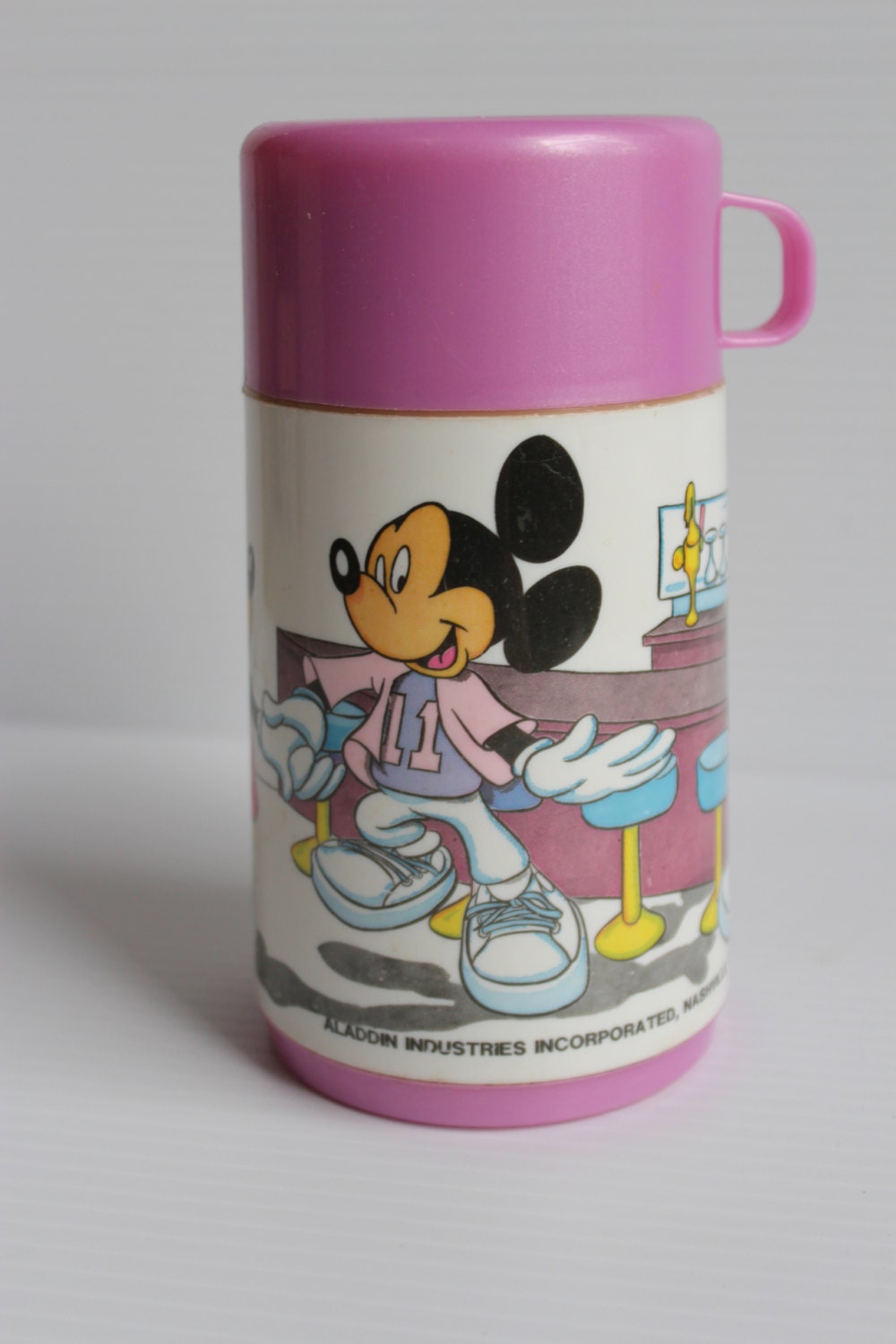 MICKEY and MINNIE MOUSE Thermos Vintage Walt Disney thermos