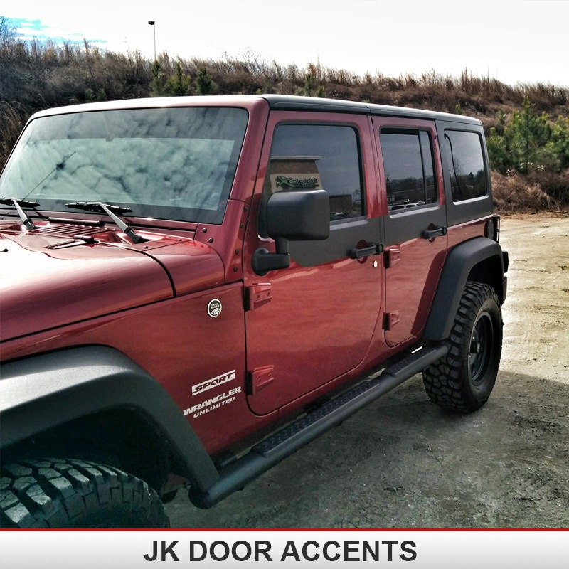4DOOR Jeep Wrangler JK Door Accent Skins for Wrangler JK
