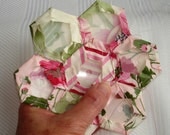 Plastic Paper Piecing Hexagon Templates 1/2" 3/4" 1" 1 1/2" For Grandmother's Flower Garden Quilt