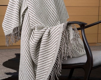 Woven blanket. Woven wool blanket. Woven throw. Woven plaid. Woven quilt. Woven bed cover. Throw pillow patterns "Nora"