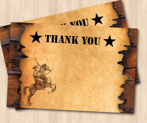 western-thank-you-note-cowboy-theme-thank-you-card-boy-or