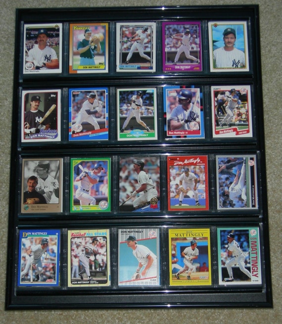 Don Mattingly Custom MLB Baseball Card Frame / by ...