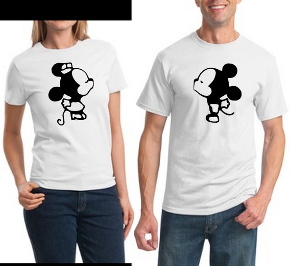 Cute Kissing Couples T-Shirt Set by TurtlesCustomGraphic on Etsy