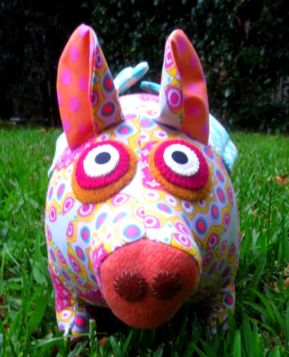 blue magic pig stuff toy price