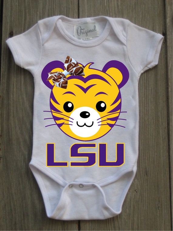 LSU Tigers Bodysuit for Baby Girl