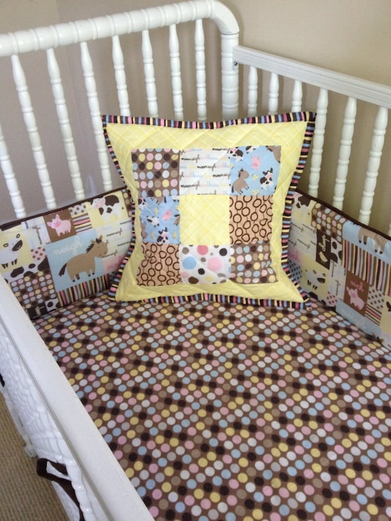 READY to SHIP Free Shipping to US Farm Animal Baby Bedding