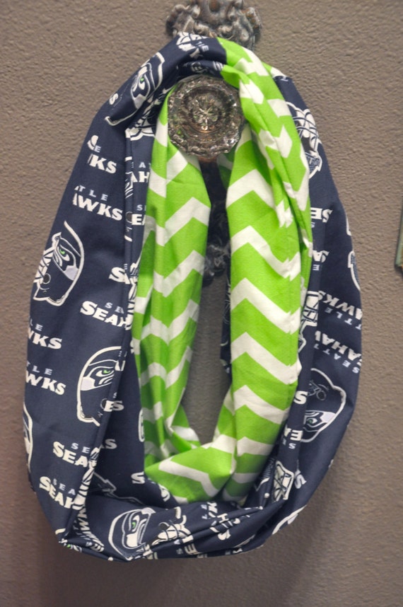 Seattle Seahawks infinity scarf