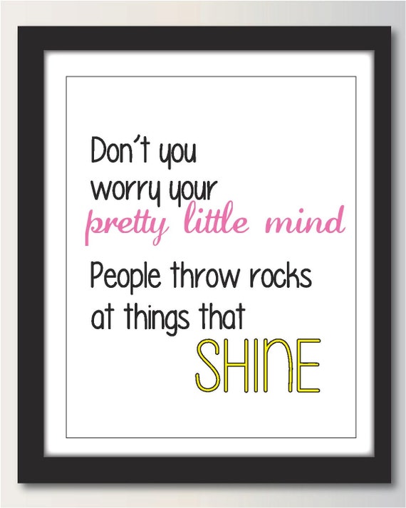 Taylor Swift Ours People Throw Rocks at Things by Wonderstruck