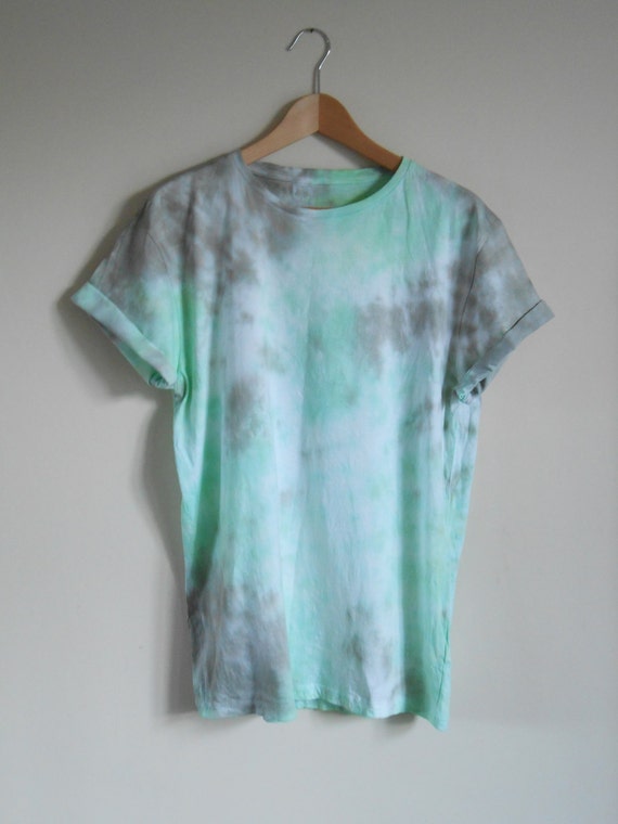 marble dye tie diy Unisex to similar Dye Marble & Tie Etsy Grey Green on Items Tee,