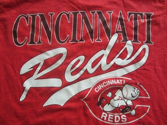 Vintage Cincinnati Reds T Shirt MLB