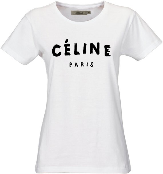 CELINE PARIS T shirt by RETROLONDONTEE