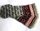 Warm  wool mittens, handmade with love in Latvia. Hand knitted wool mittens, latvian mittens, knitted patterned mittens, arm warmer,