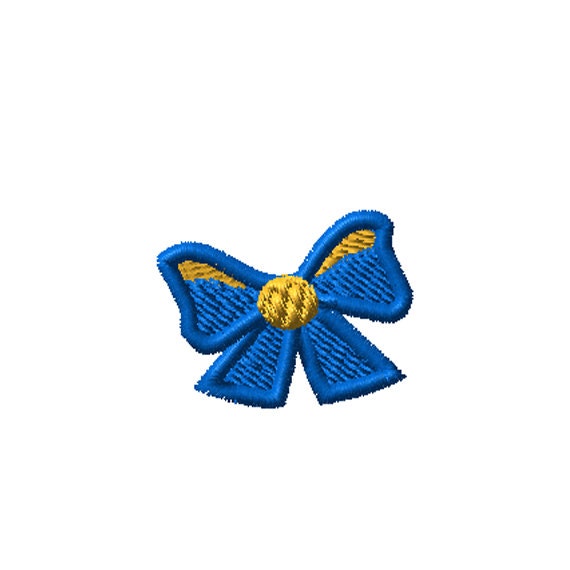 Tiny cheer bow machine embroidery design Tiny cheer bow machine embroidery design