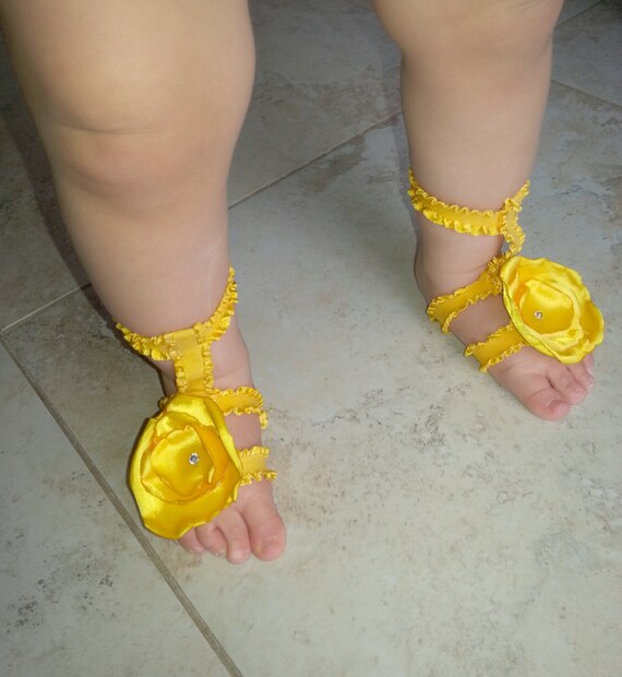 canadian seller!! baby barefoot sandals, baby sandals, infant layette ...