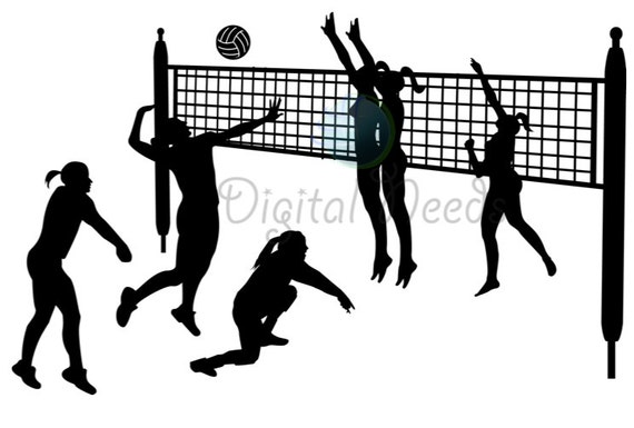 clipart volleyball game - photo #25