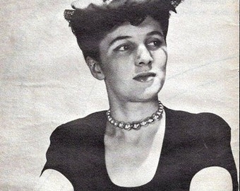 Ladies' Home Journal No. 2033 Spanish Beret - Ole!!! 1943