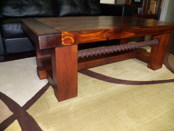 Items similar to Reclaimed Barn Wood Coffee Table on Etsy