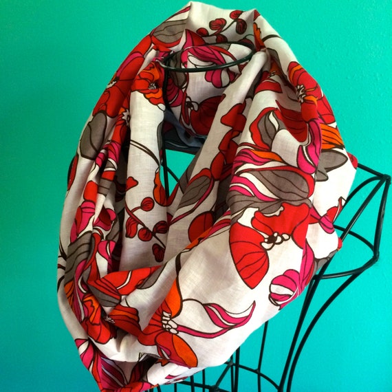 Infinity Scarves for women Infinity scarf by ScrappyCarpLiving