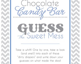 Diaper Poop Baby Shower Game