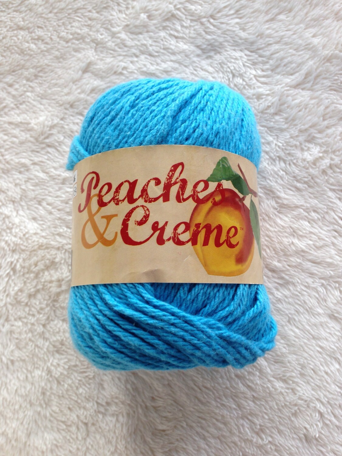 100 Cotton Yarn Peaches and Creme by SuziesTalentSupplies