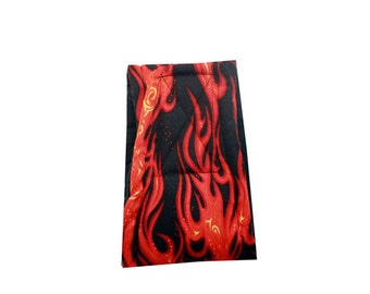 Flames Dog Belly Band