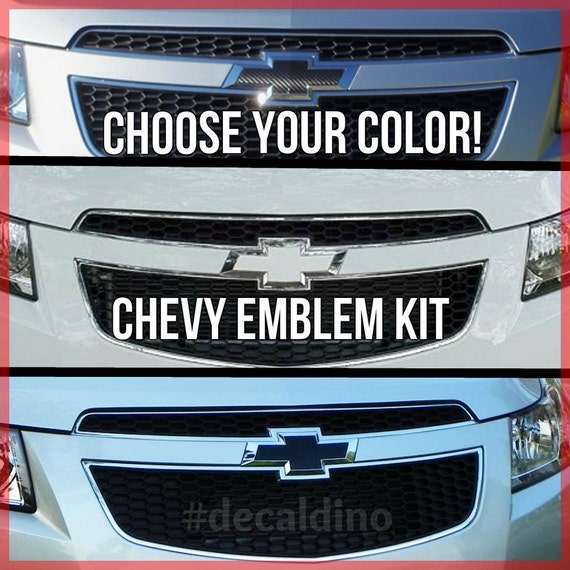 Custom Chevy Emblem Wrap Kit Badge Bowtie by OfficialDecalDino