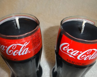 COLA SCENTED Coca Cola Bottle Candle! Looks And Smells Like The Real Thing! 8 Oz. Bottle