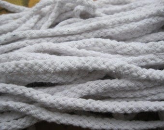 5mm 5Meters White Cotton Cords Cotton Ropes