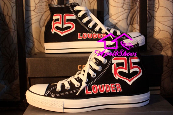 R5 Converse Sneakers Customize R5 Sneakers with R5 by AprilShoes